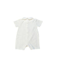 Pagliaccetto bianco con papillon Nanan