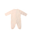 Tutina rosa con fiocco cucito Nanan