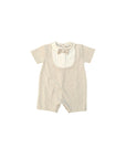 Pagliaccetto beige con papillon Nanan