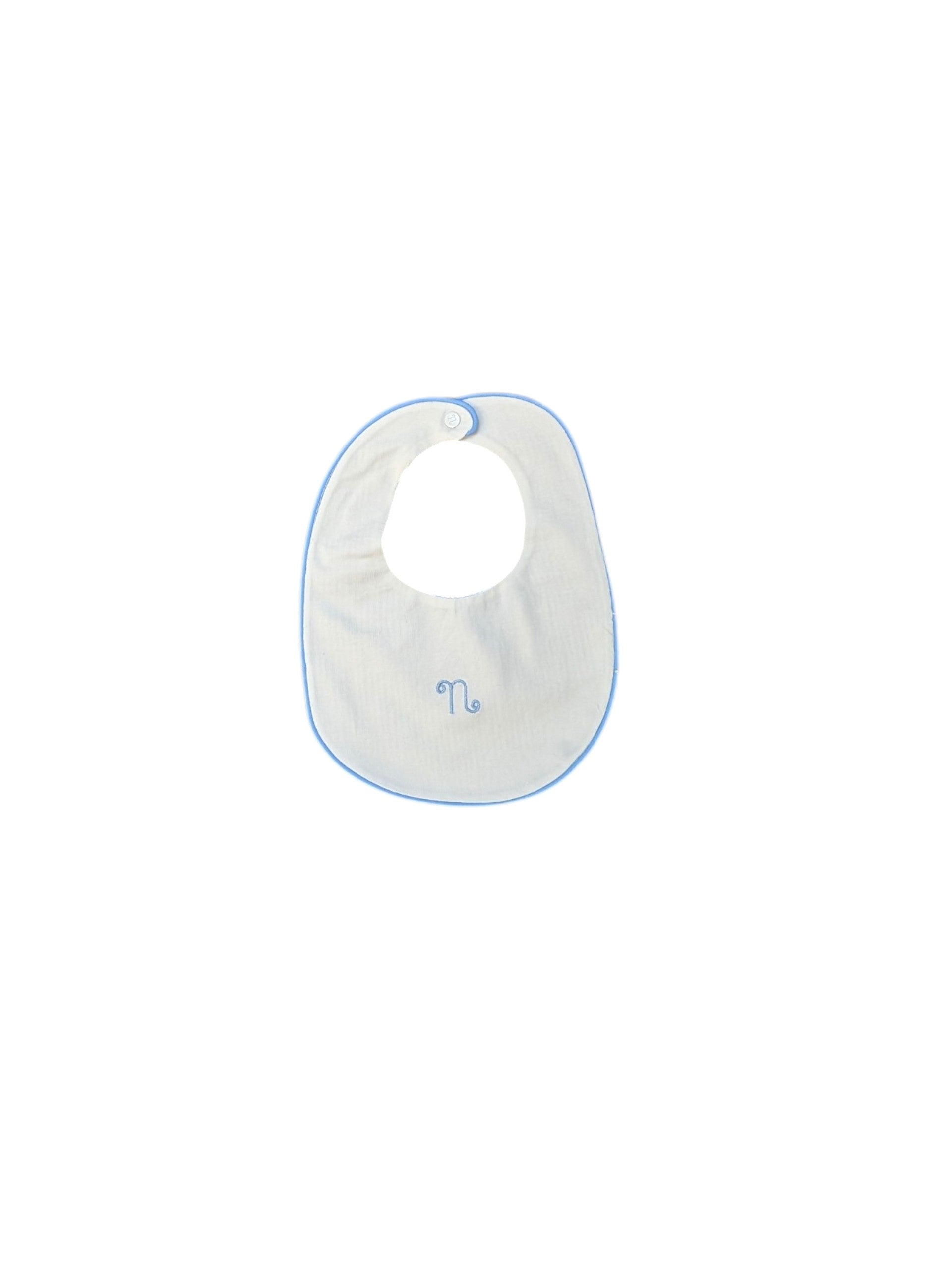 Bavaglio bianco con logo cucito Nanan