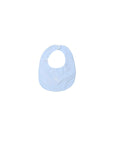 Bavaglio azzurro con logo cucito Nanan