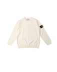 Maglione in cotone bianco Stone Island