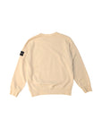 Felpa beige con taschino Stone Island