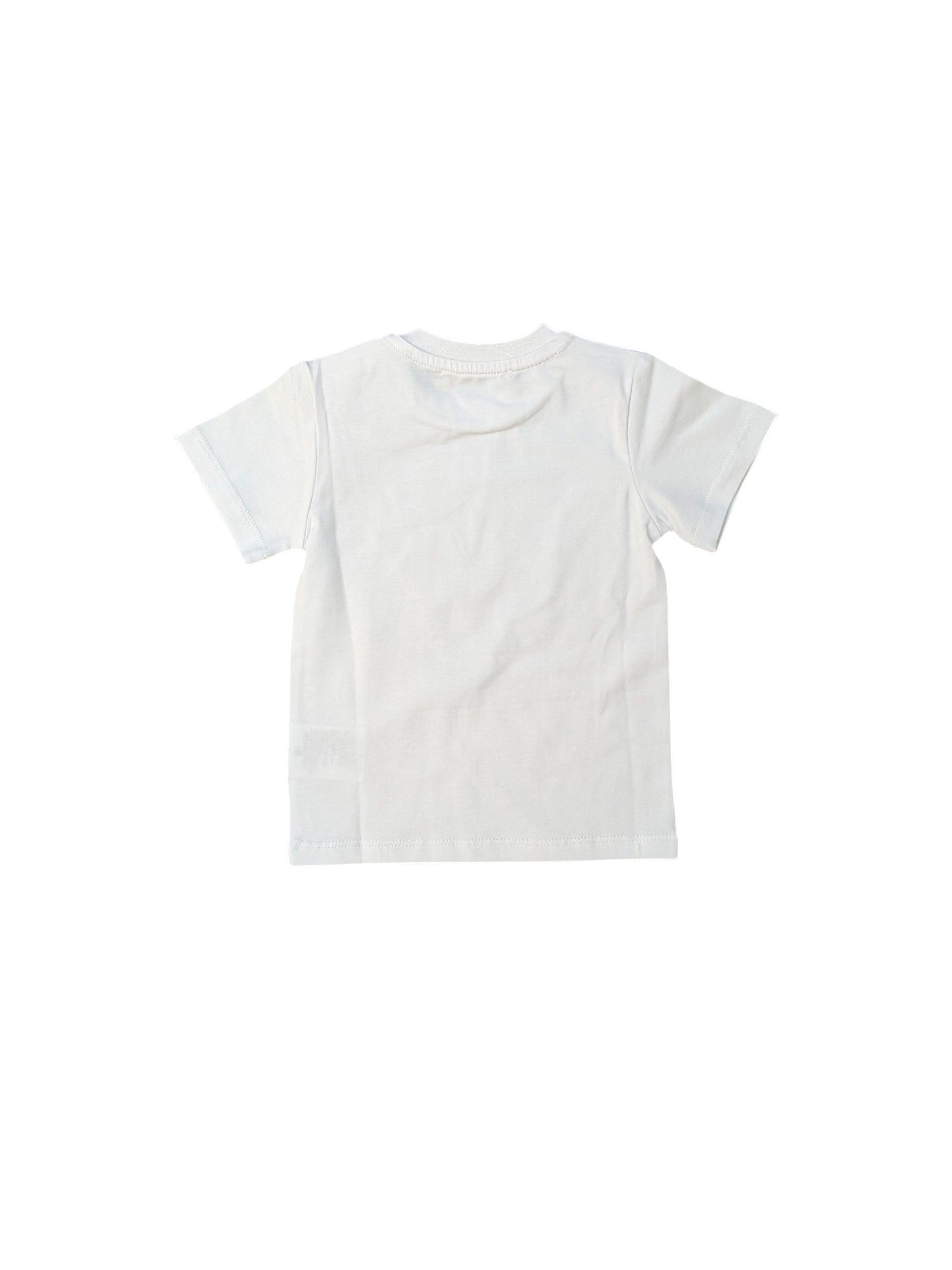 T-shirt bianca con stampa logo Atipico