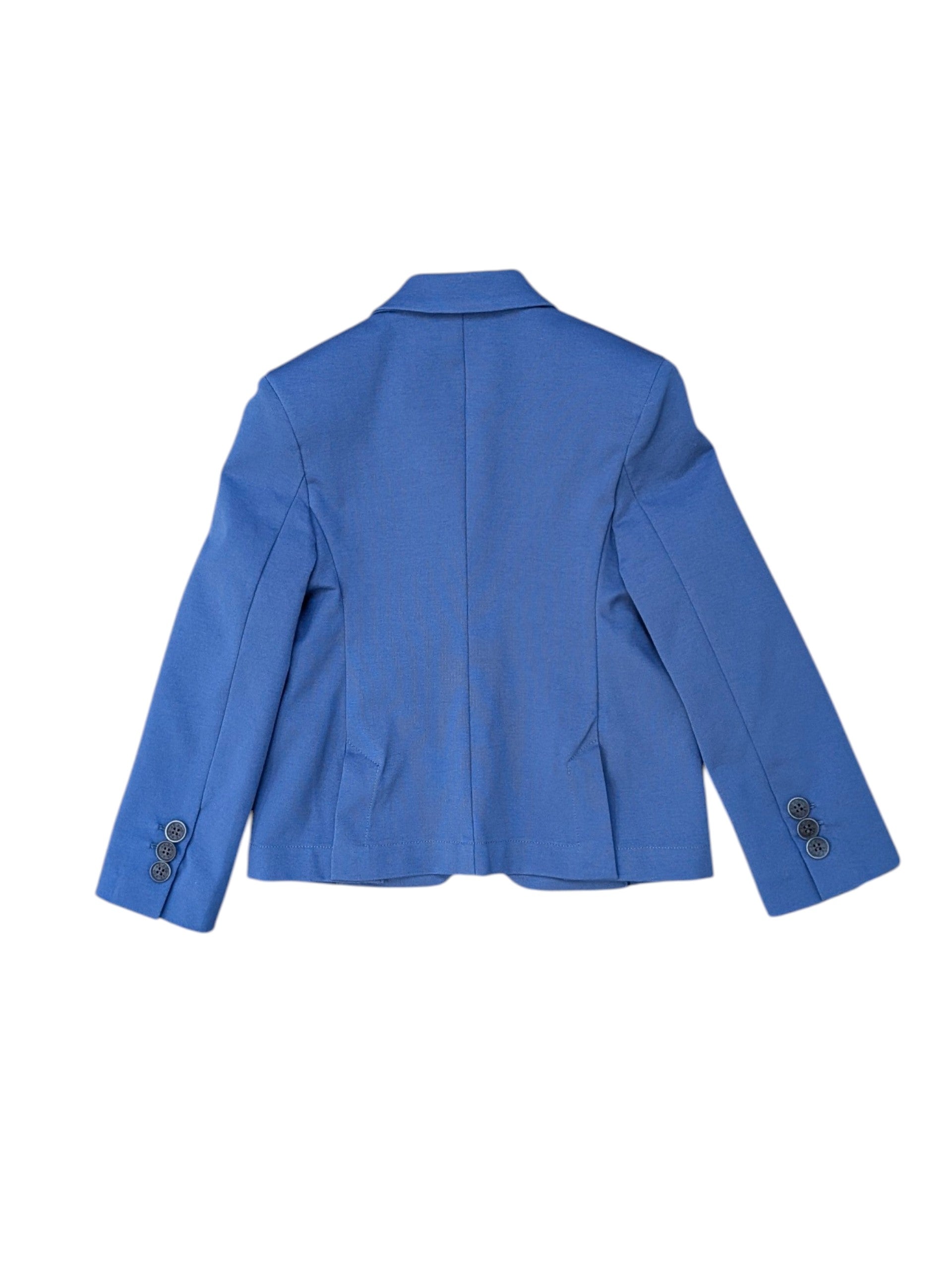 Giacca blu con dettaglio logo Atipico