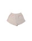 Pantaloncino in felpa rosa con stampa logo Palm Angels