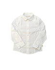 Camicia bianca con dettaglio logo Atipico cucito