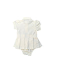 Abito bianco con culotte Lacoste