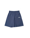 Bermuda blu con logo cucito Fendi