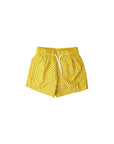 Costume giallo con stampa limoni Sundek