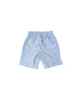 Pantaloncino azzurro in misto lino Atipico