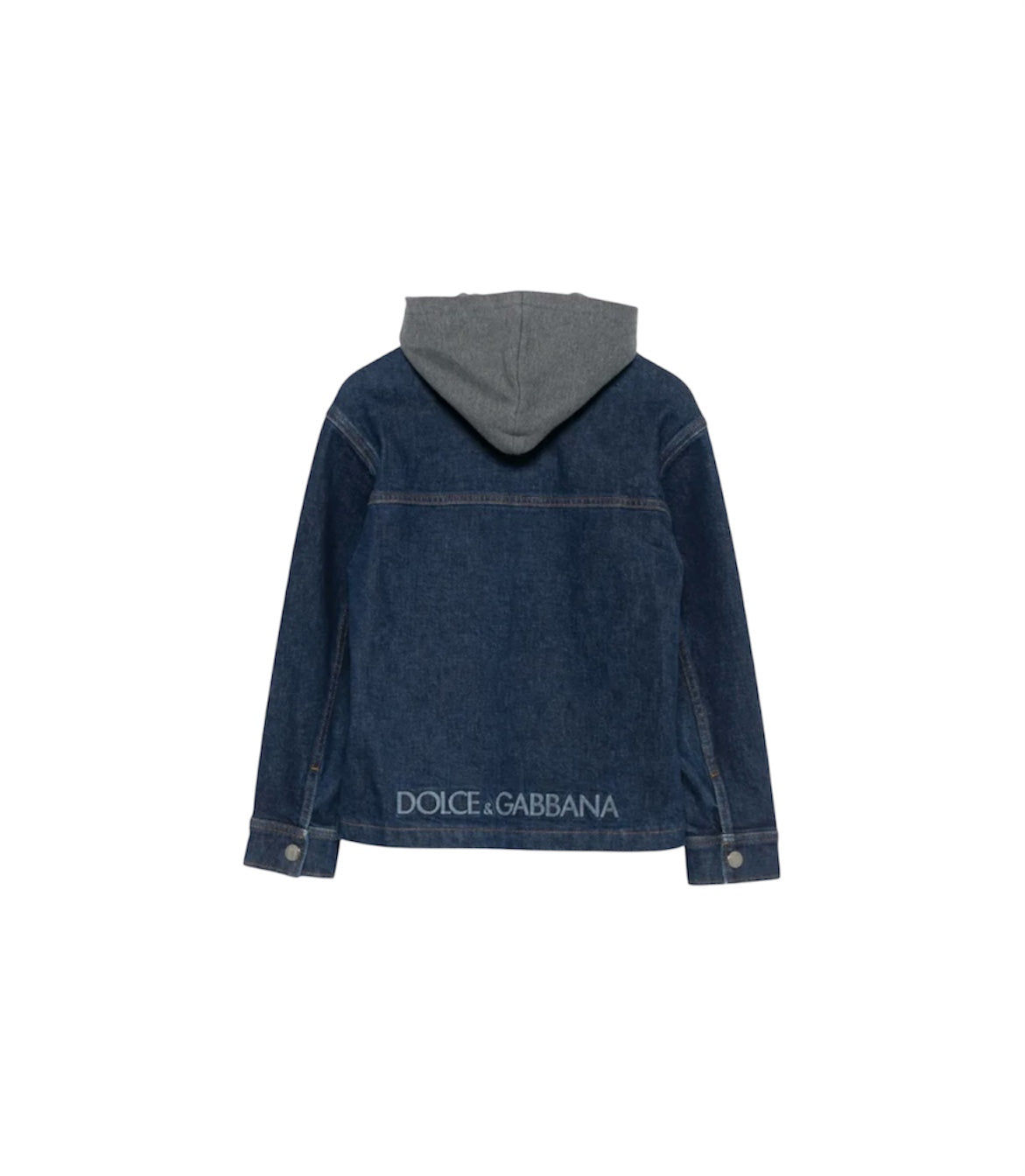 Giubbino di jeans con dettagli logo Dolce &amp; Gabbana