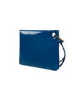 Pochette blu con logo Sundek gommato