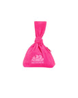 Pochette in spugna fuxia con logo Sundek