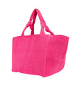 Borsa in spugna fuxia con logo Sundek