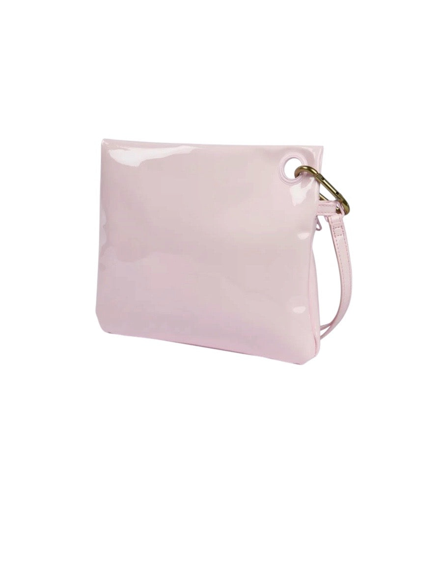 Pochette rosa con logo Sundek gommato