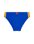 Costume slip blu con stampa logo Sundek