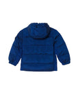 Giubbino blu con patch logo Stone Island