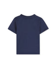 T-shirt blu con dettaglio stampa logo Timberland
