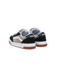 Scarpe grigie e nere con dettagli logo Vans
