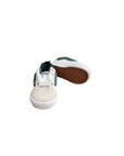 Scarpe panna con dettagli verdi a contrasto Vans