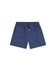 Pantaloncino blu con logo cucito Chloè
